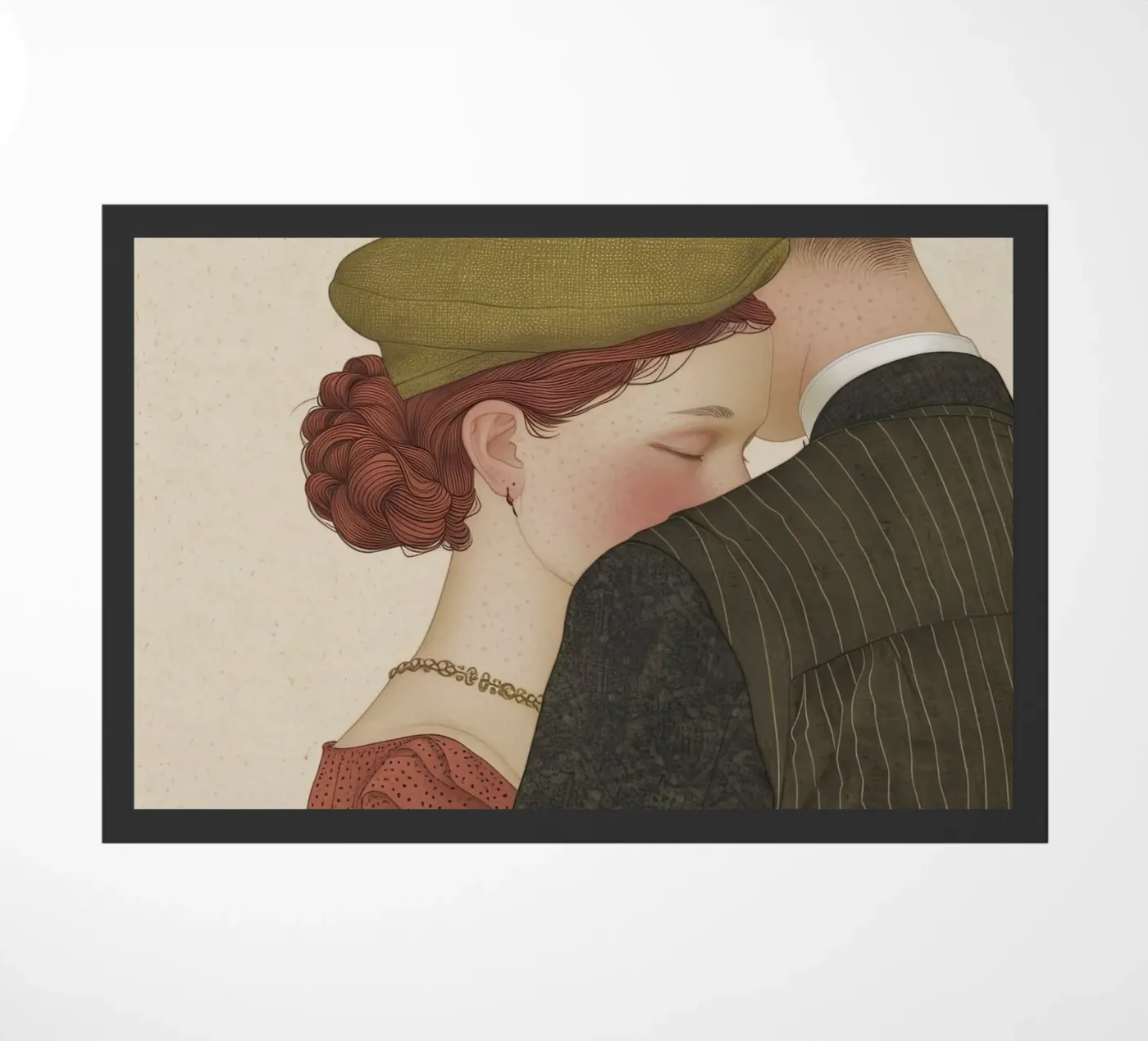 Timeless Embrace doormat by Rustic Grace Studio 02