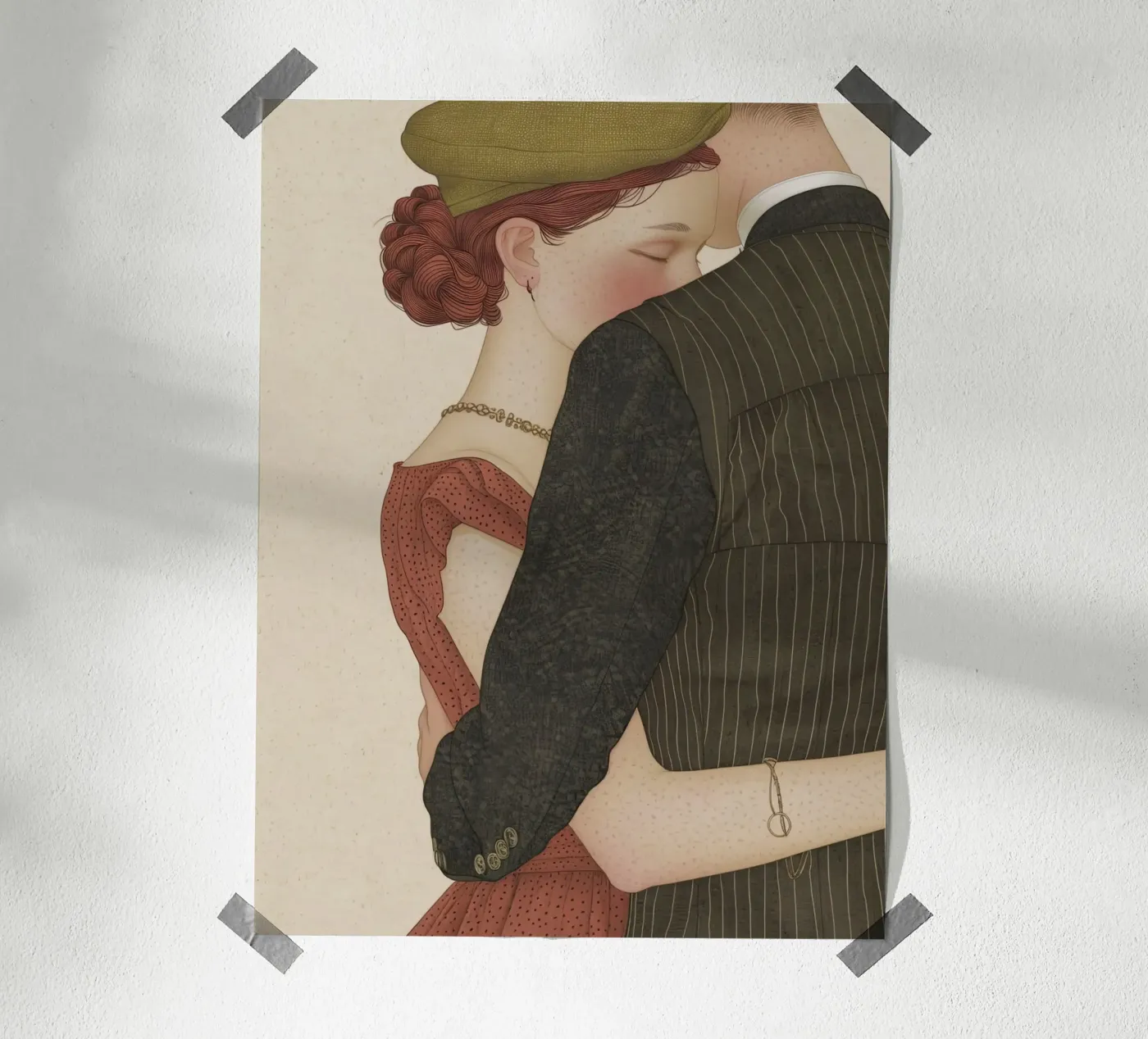 Timeless Embrace poster by Rustic Grace Studio 02
