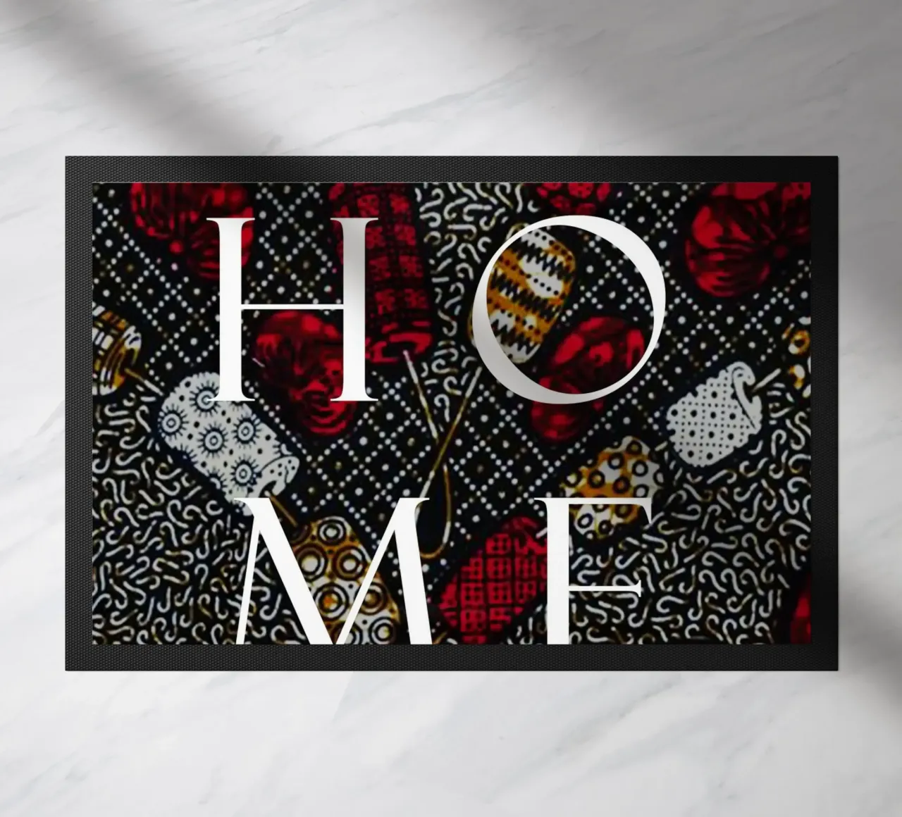 HOME doormat by Mathudace Créas