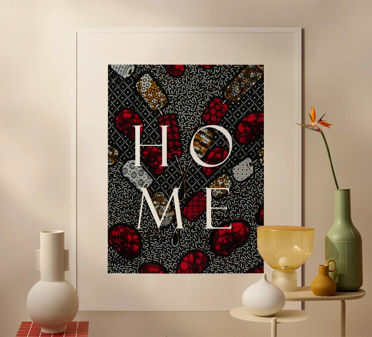 HOME poster da Mathudace Créas