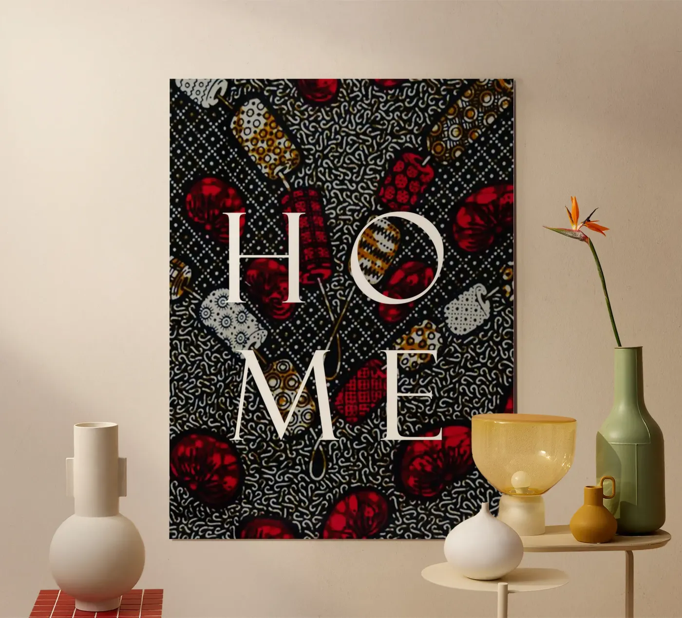 HOME poster by Mathudace Créas