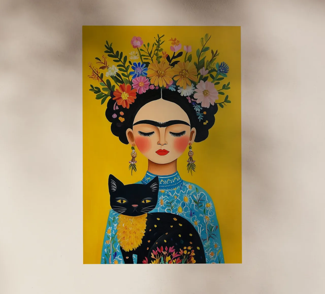 L'eleganza botanica di Frida pellicola backlit da Carinaprint