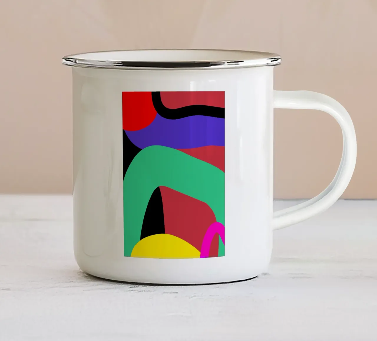 Boundless Energy tazza in smalto da Mathudace Créas
