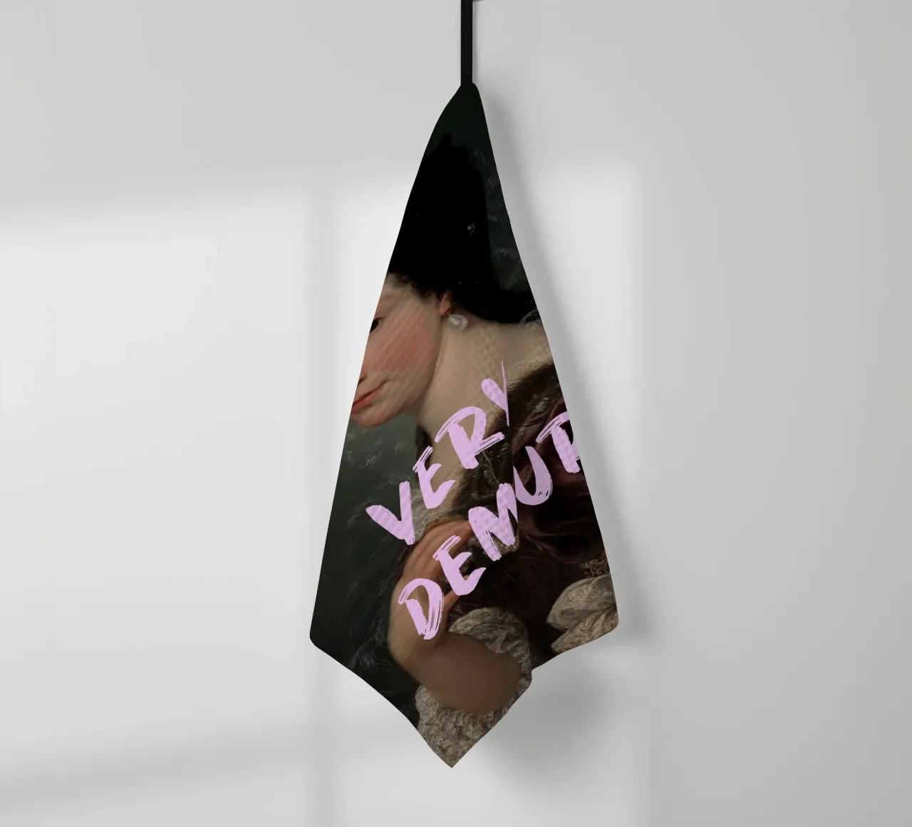 Very Demure Altered Art canovaccio da cucina da GraceDigitalArtCo