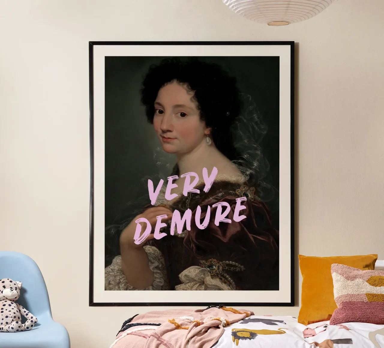 Very Demure Altered Art hahnemühle by GraceDigitalArtCo