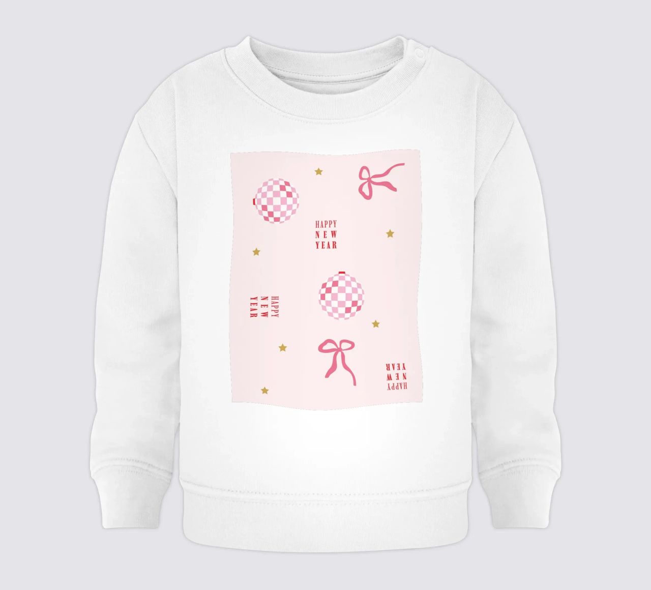 New Year Pattern felpa neonato da janamossmann