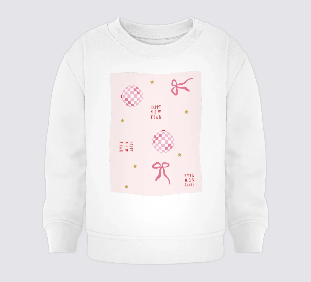 New Year Pattern sweat pour bébé de janamossmann