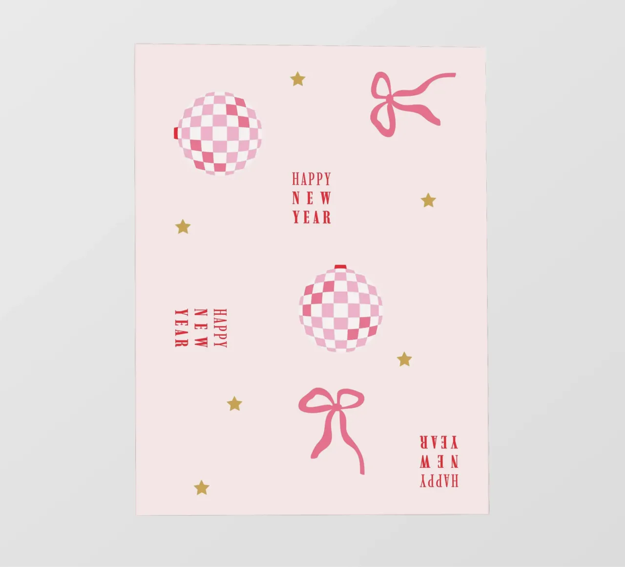 New Year Pattern pellicola backlit da janamossmann