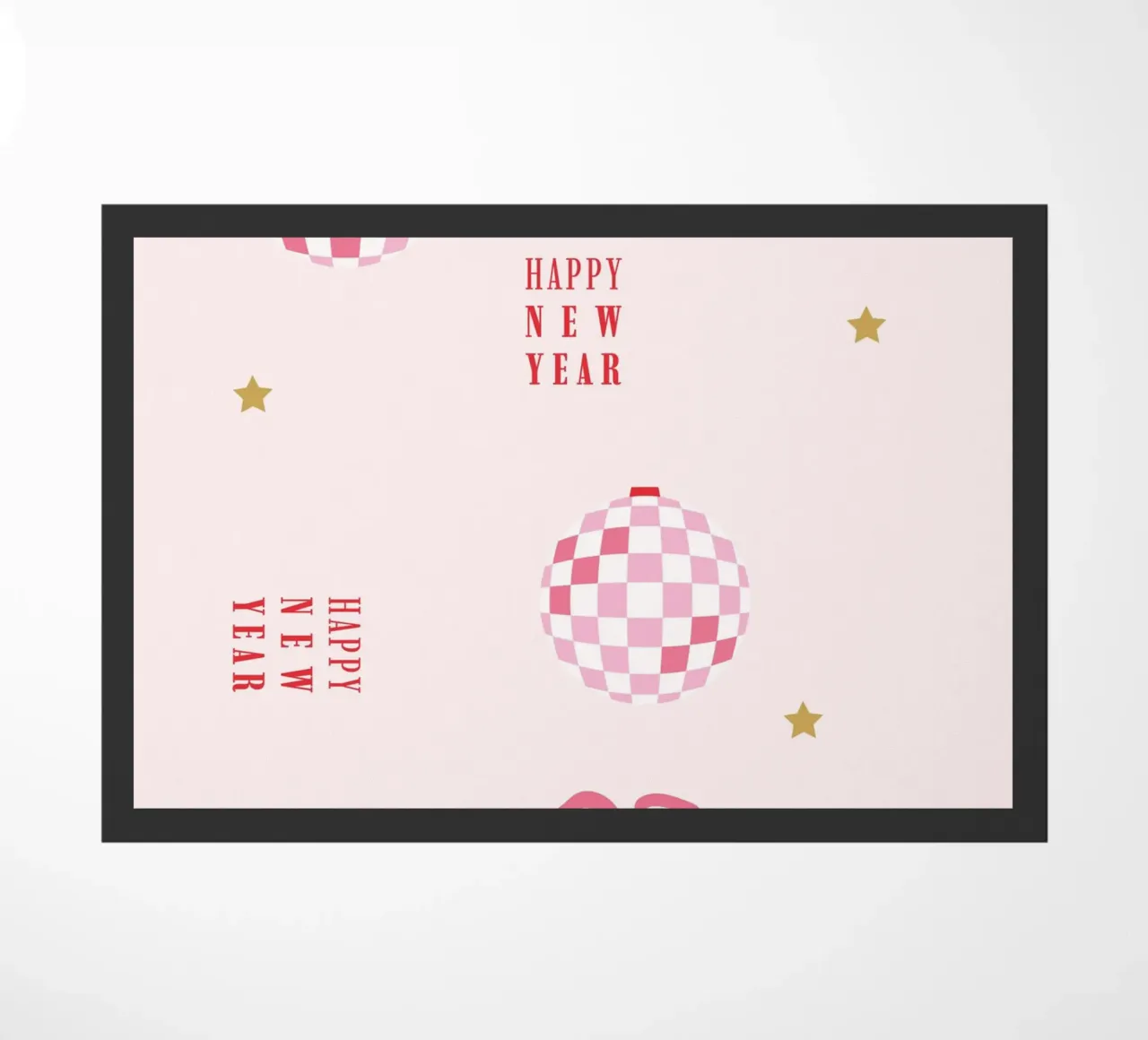 New Year Pattern doormat by janamossmann