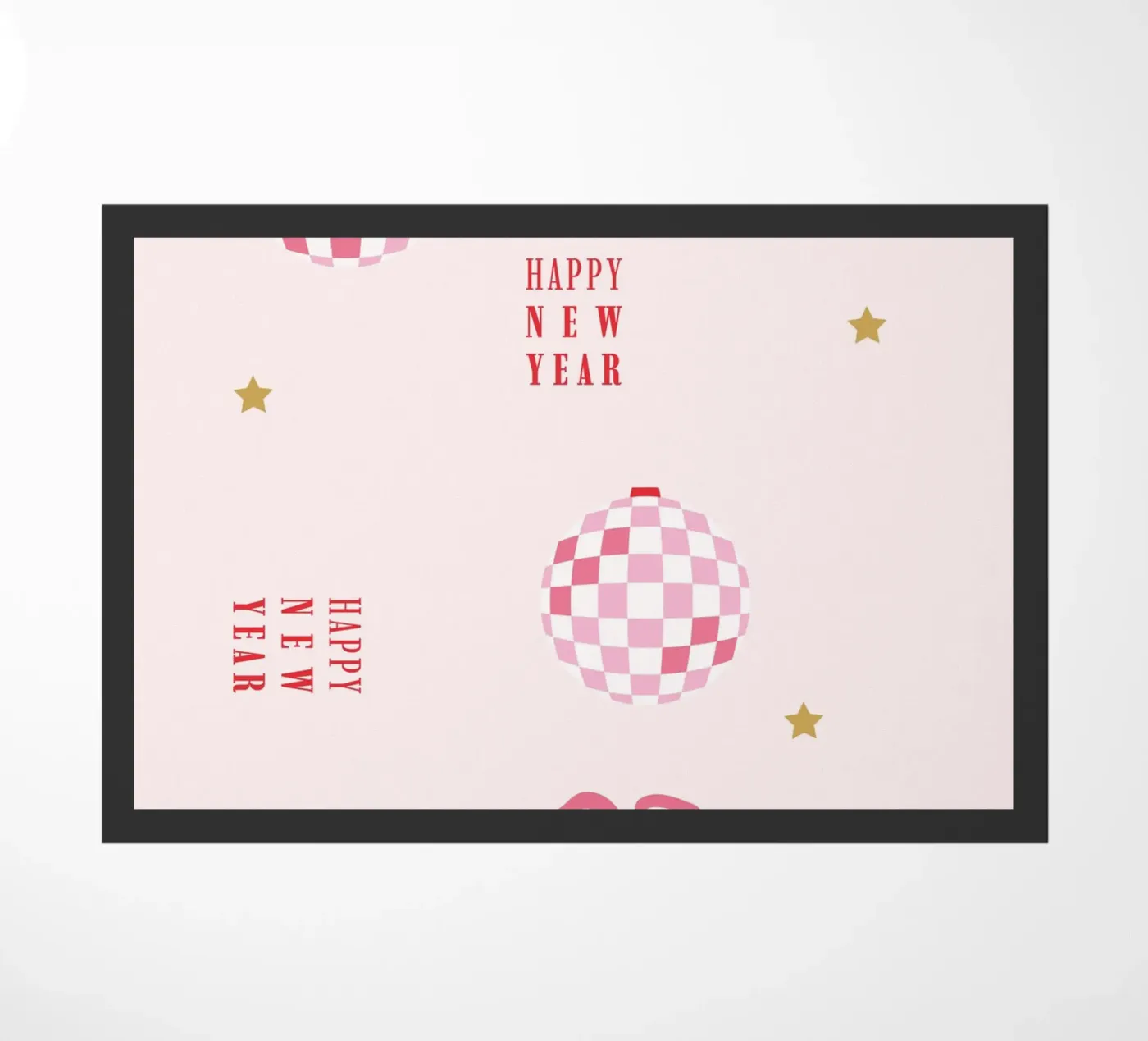 New Year Pattern doormat by janamossmann