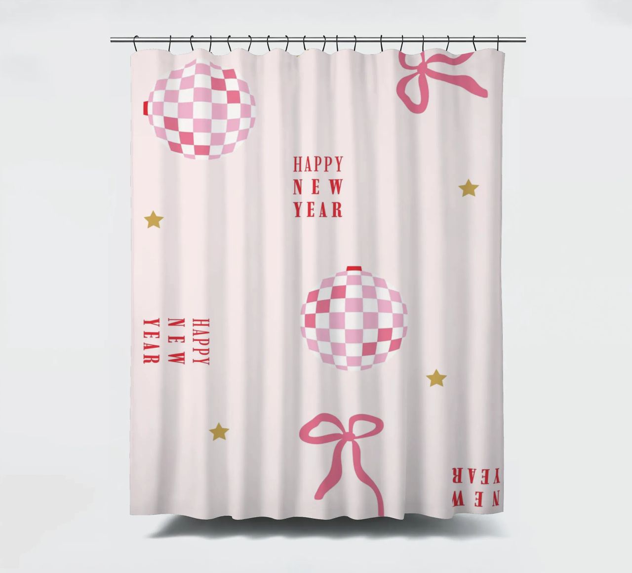 New Year Pattern tenda da doccia da janamossmann