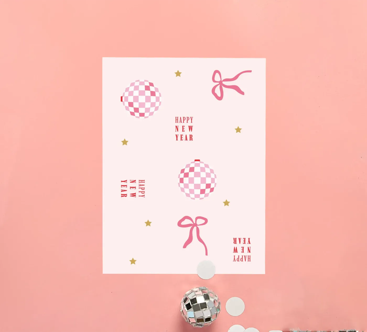 New Year Pattern sticker by janamossmann