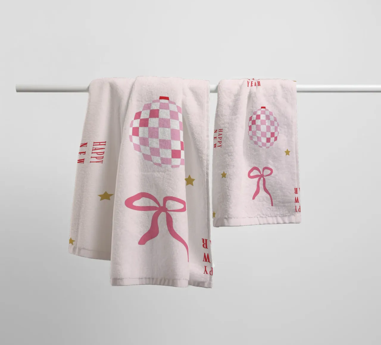 New Year Pattern towel by janamossmann