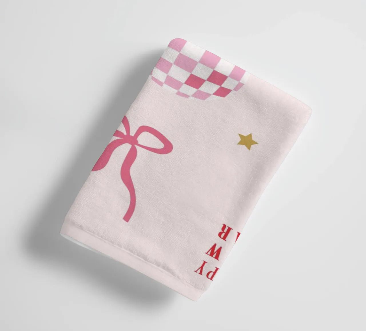 New Year Pattern Handtuch von janamossmann