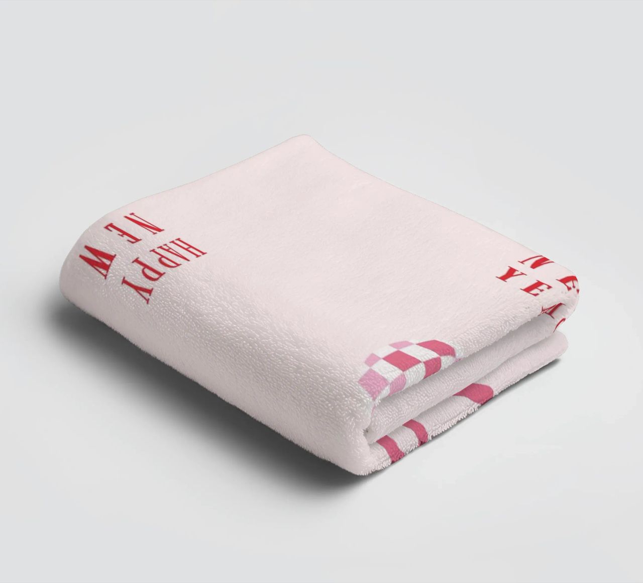 New Year Pattern towel by janamossmann