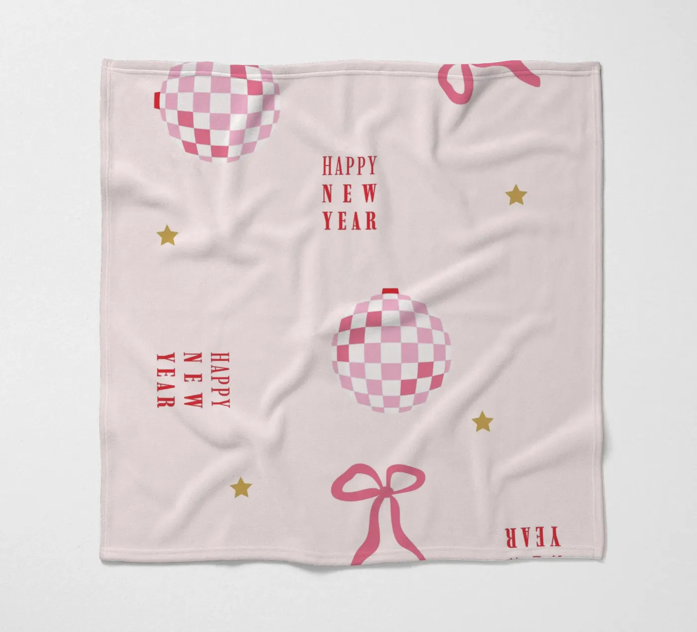 New Year Pattern coperta in pile da janamossmann