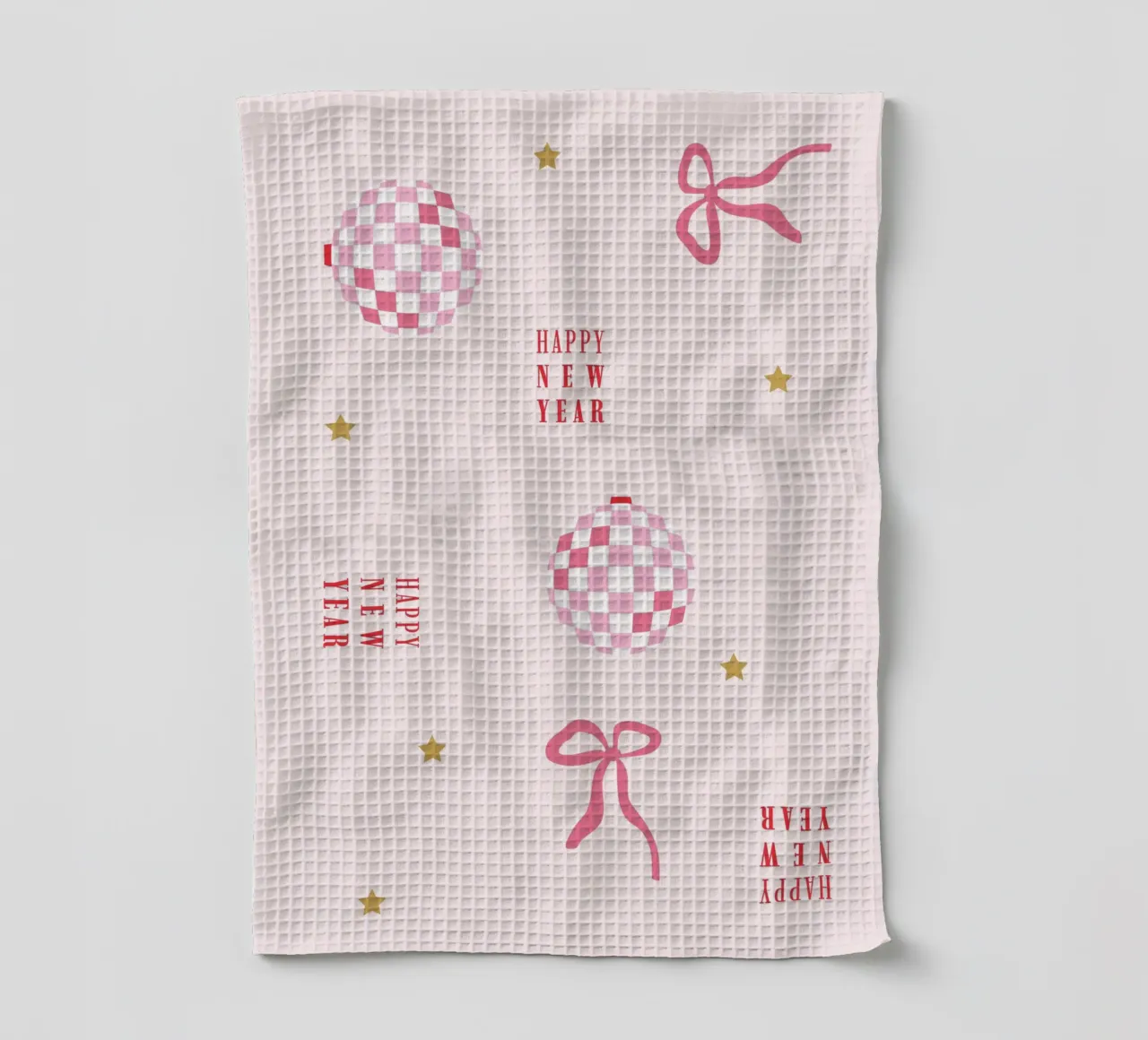 New Year Pattern canovaccio da cucina da janamossmann