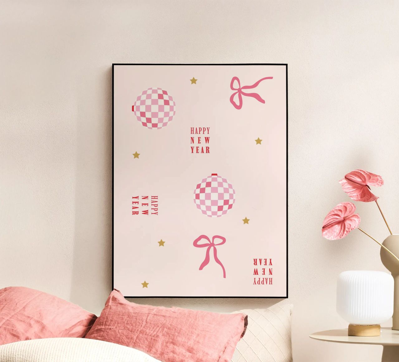 New Year Pattern plexiglass da janamossmann