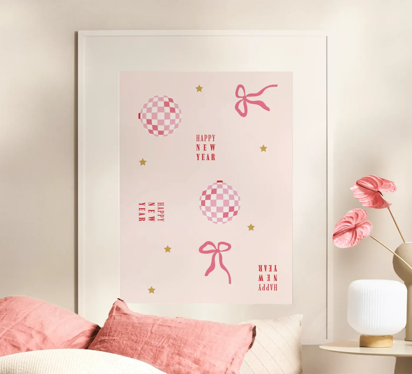 New Year Pattern poster de janamossmann