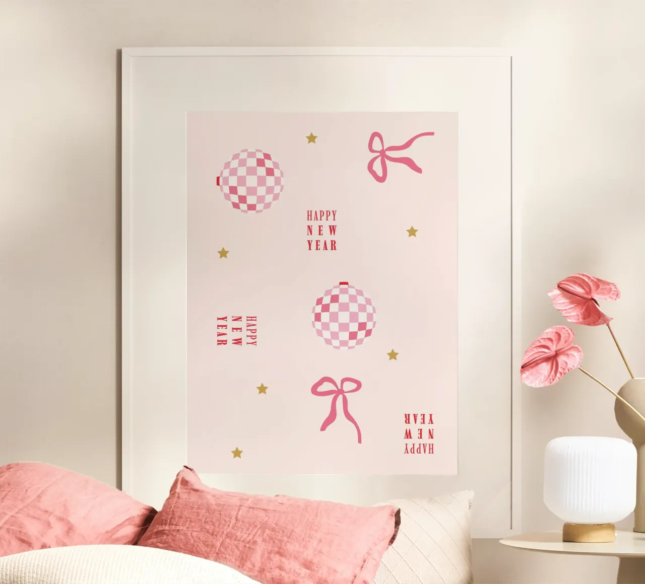 New Year Pattern poster da janamossmann