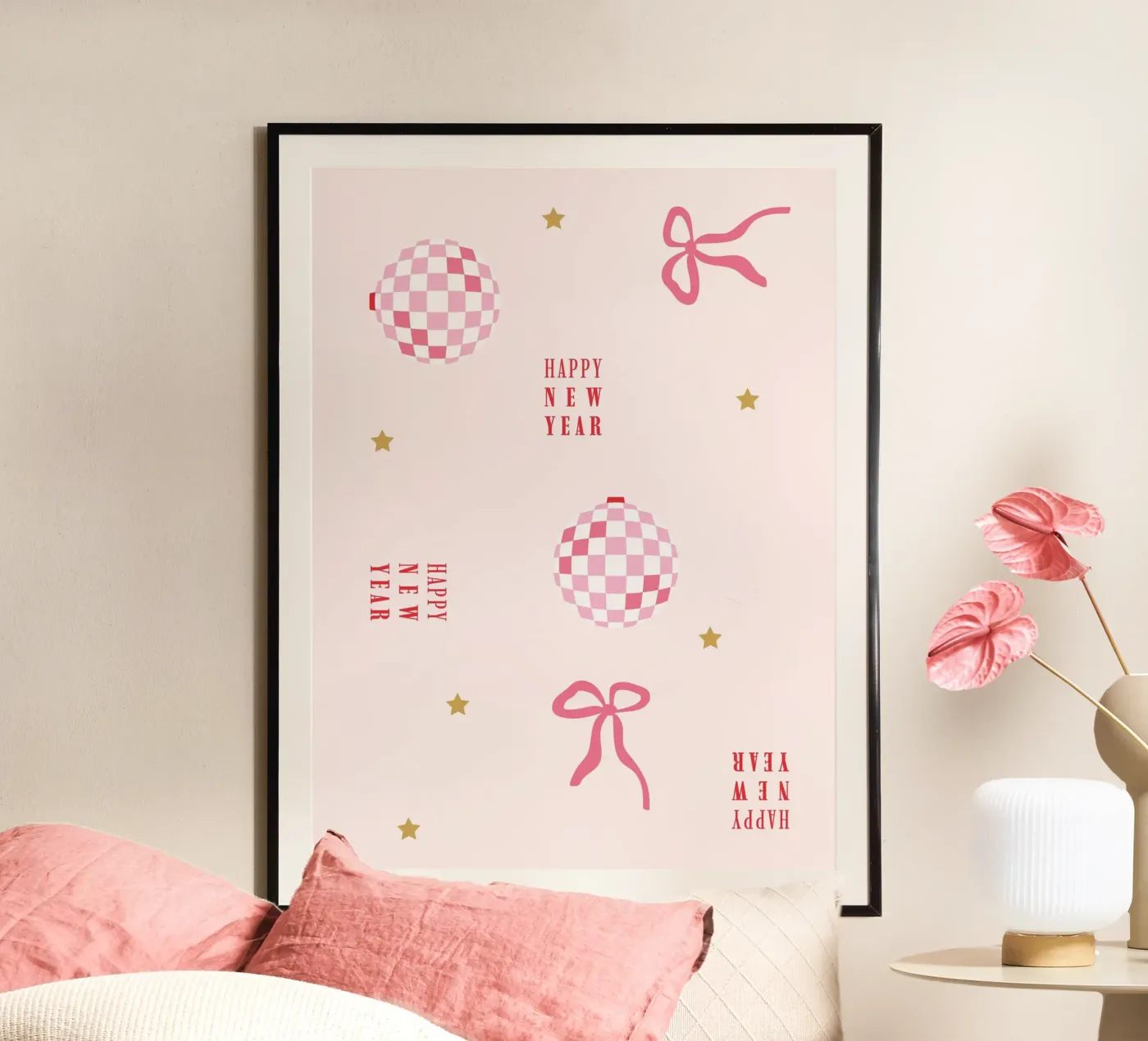 New Year Pattern poster de janamossmann