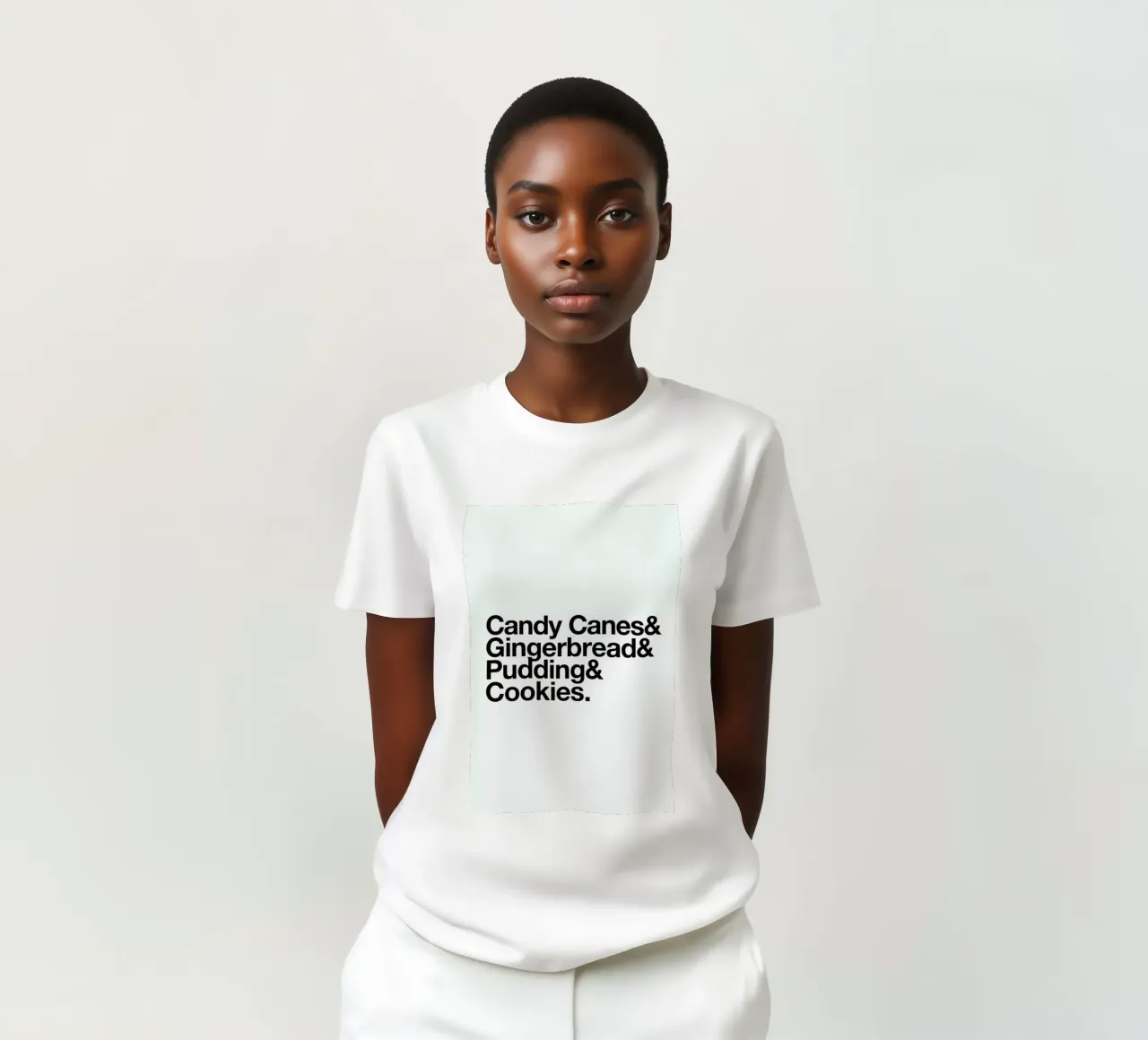 Candy Canes & Cookies t-shirt da Studio One