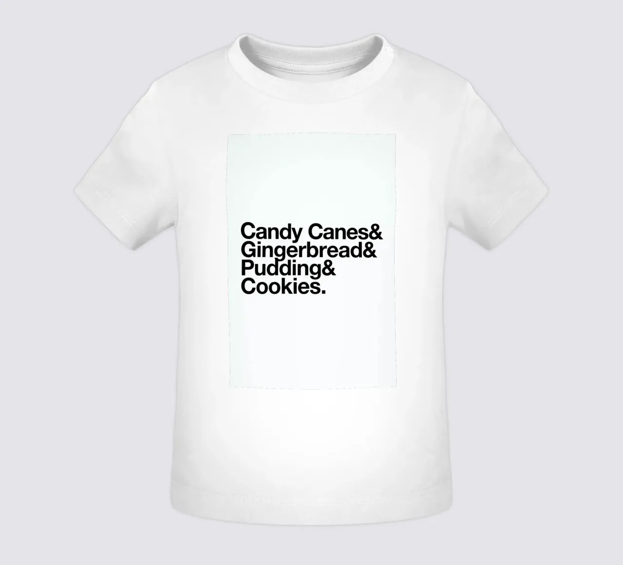 Candy Canes & Cookies maglietta neonato da Studio One