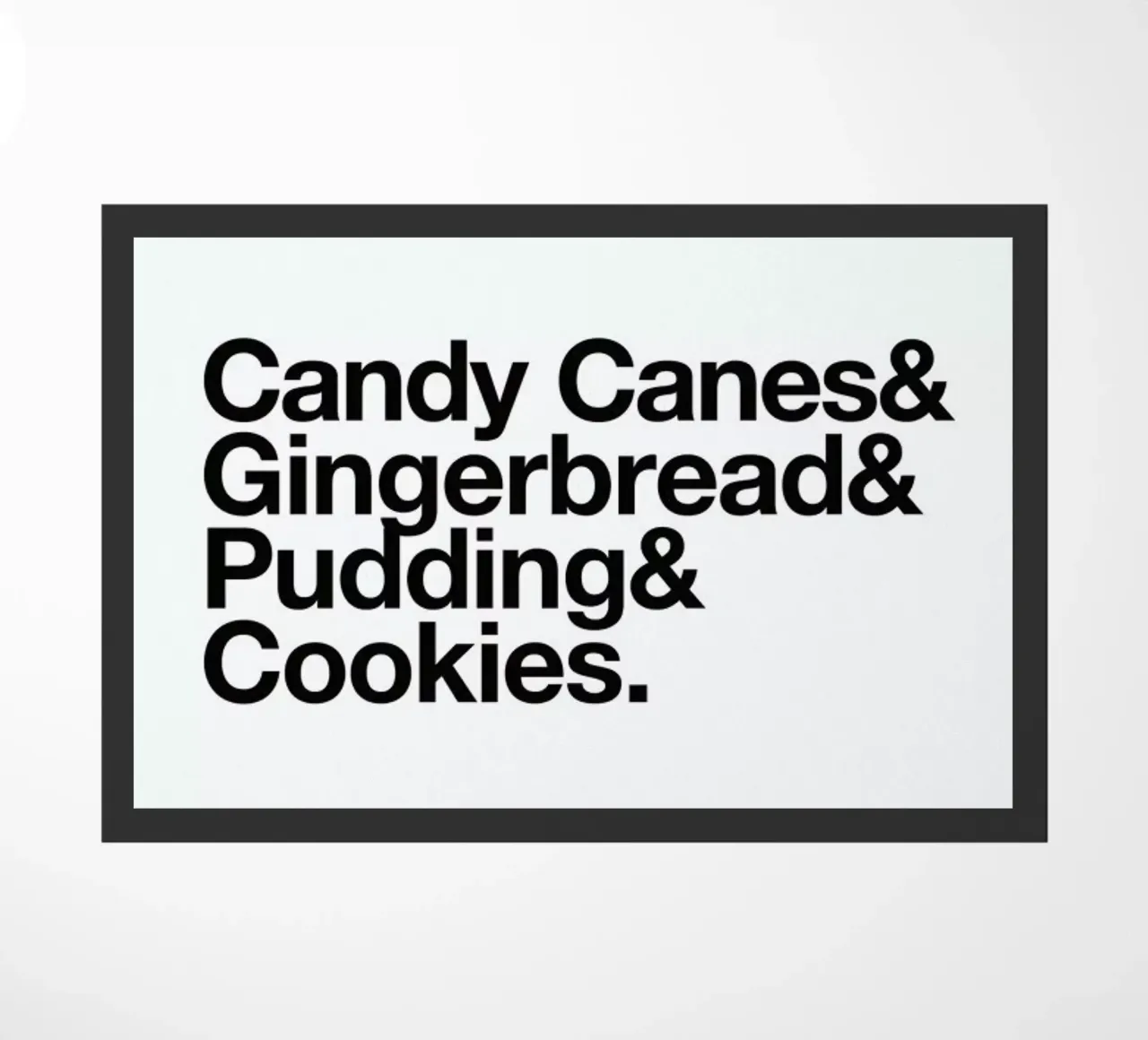 Candy Canes & Cookies zerbino da Studio One