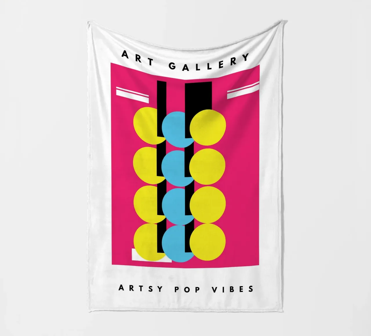 Artsy Pop Vibes coperta in pile da Mathudace Créas