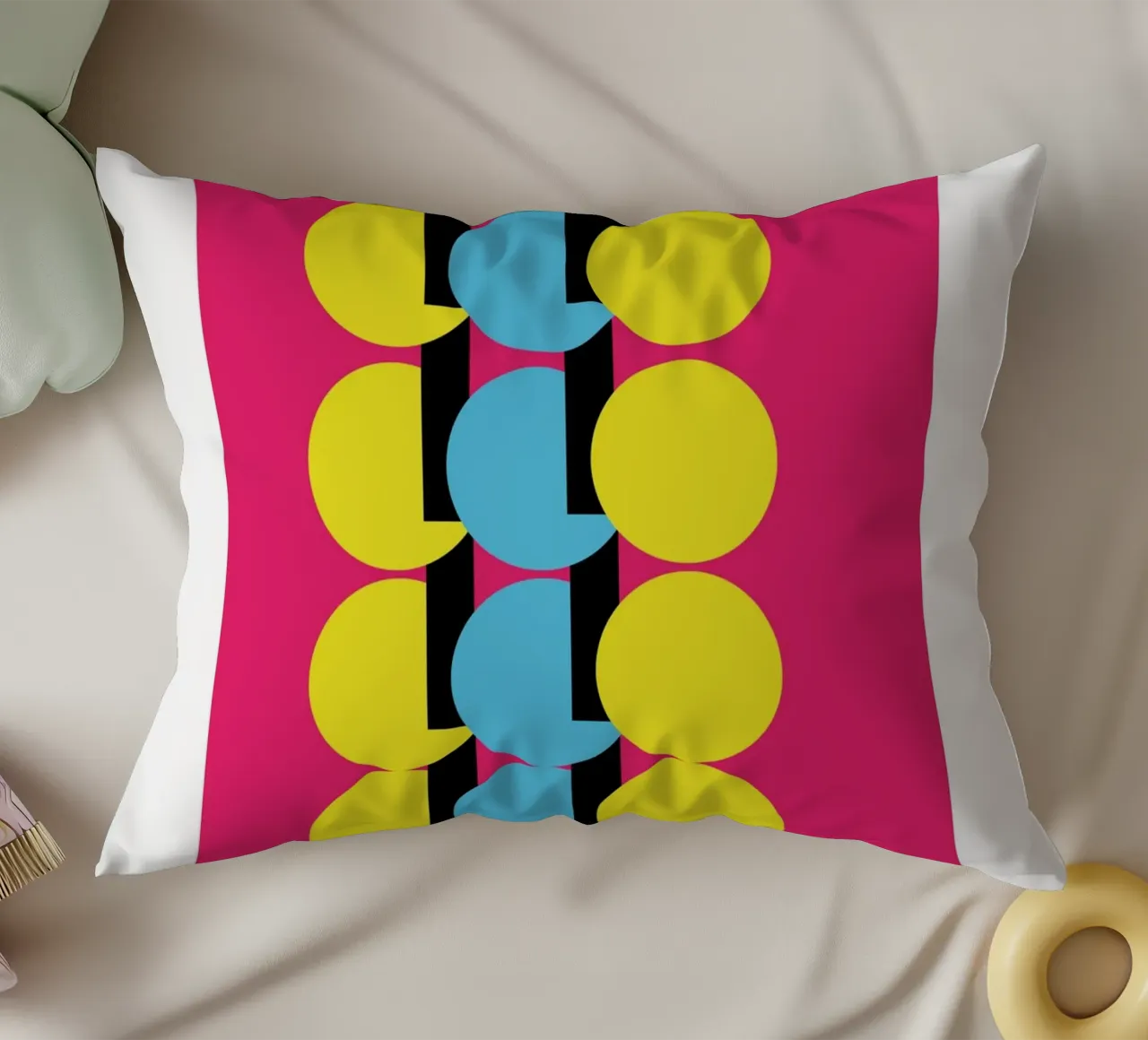 Artsy Pop Vibes cuscino da Mathudace Créas