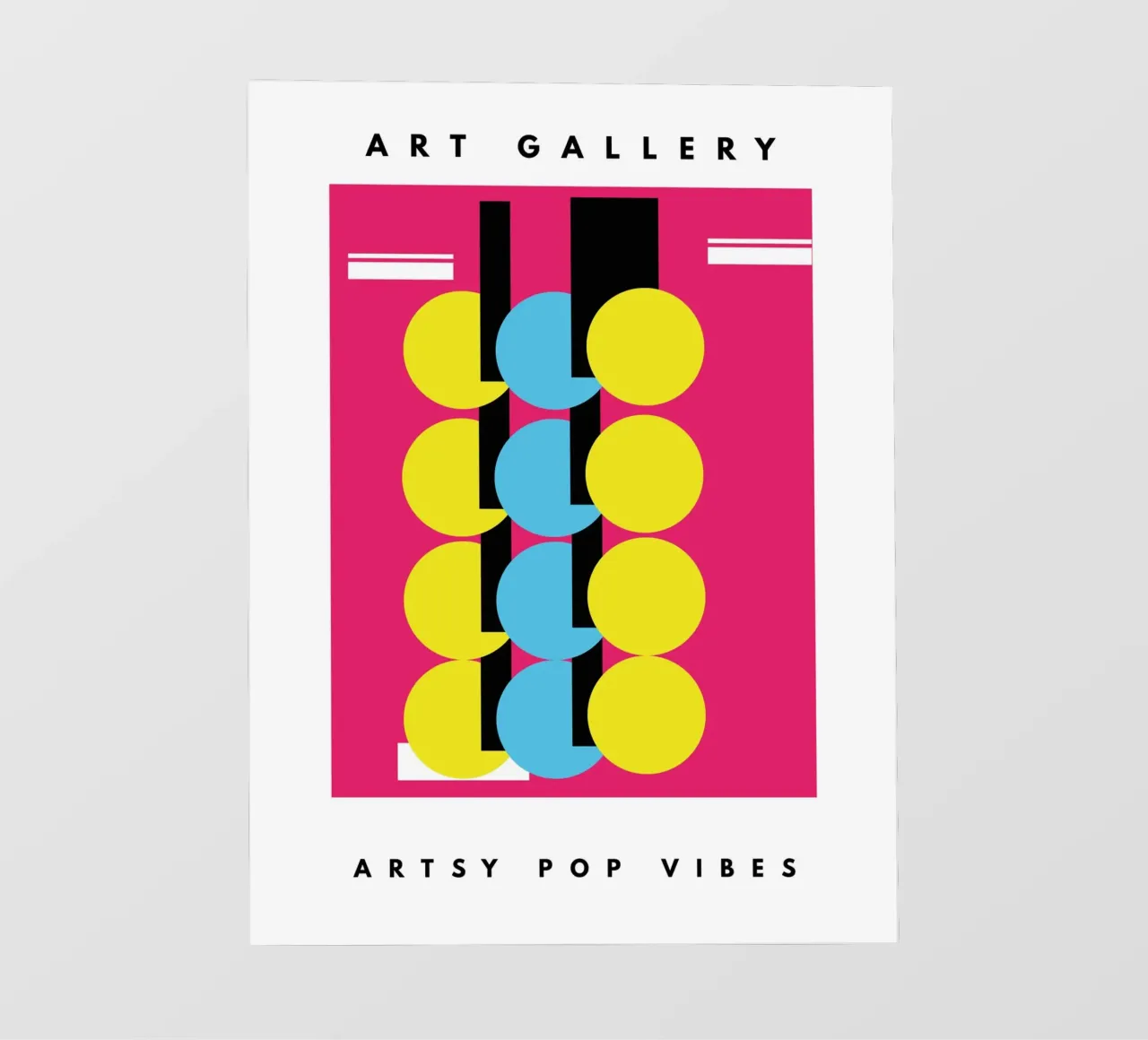 Artsy Pop Vibes pellicola backlit da Mathudace Créas