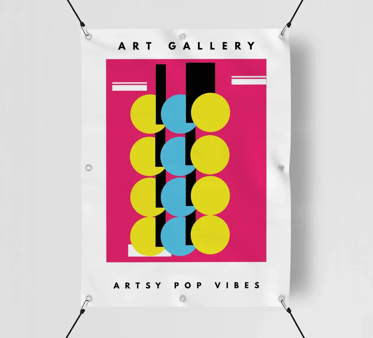 Artsy Pop Vibes telo in pvc da Mathudace Créas