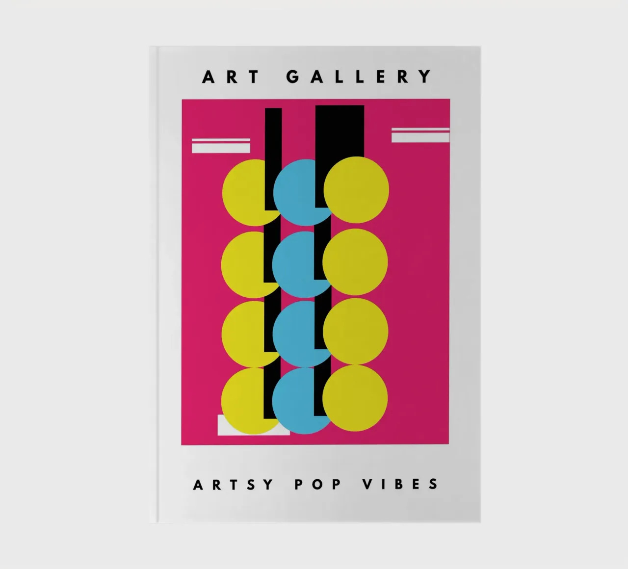 Artsy Pop Vibes notebook by Mathudace Créas