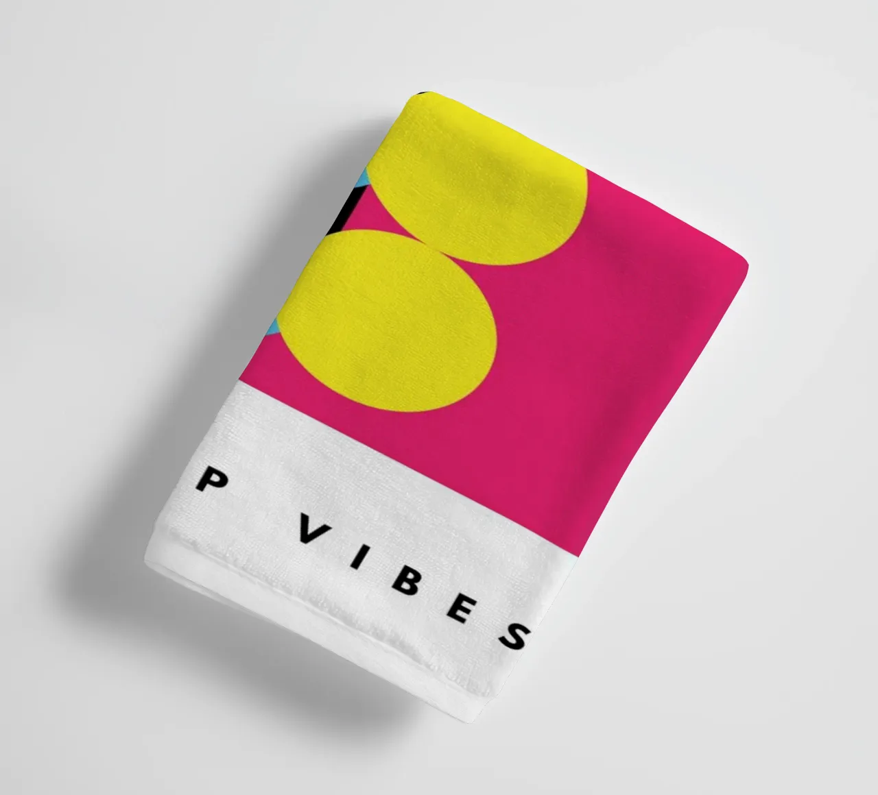 Artsy Pop Vibes towel by Mathudace Créas