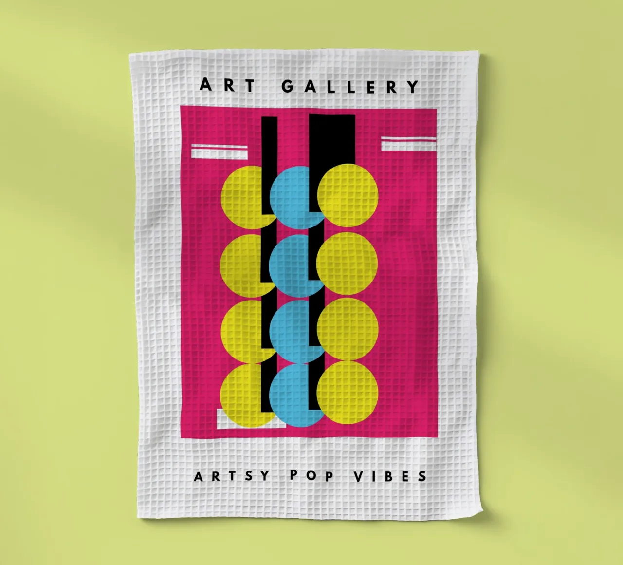 Artsy Pop Vibes canovaccio da cucina da Mathudace Créas