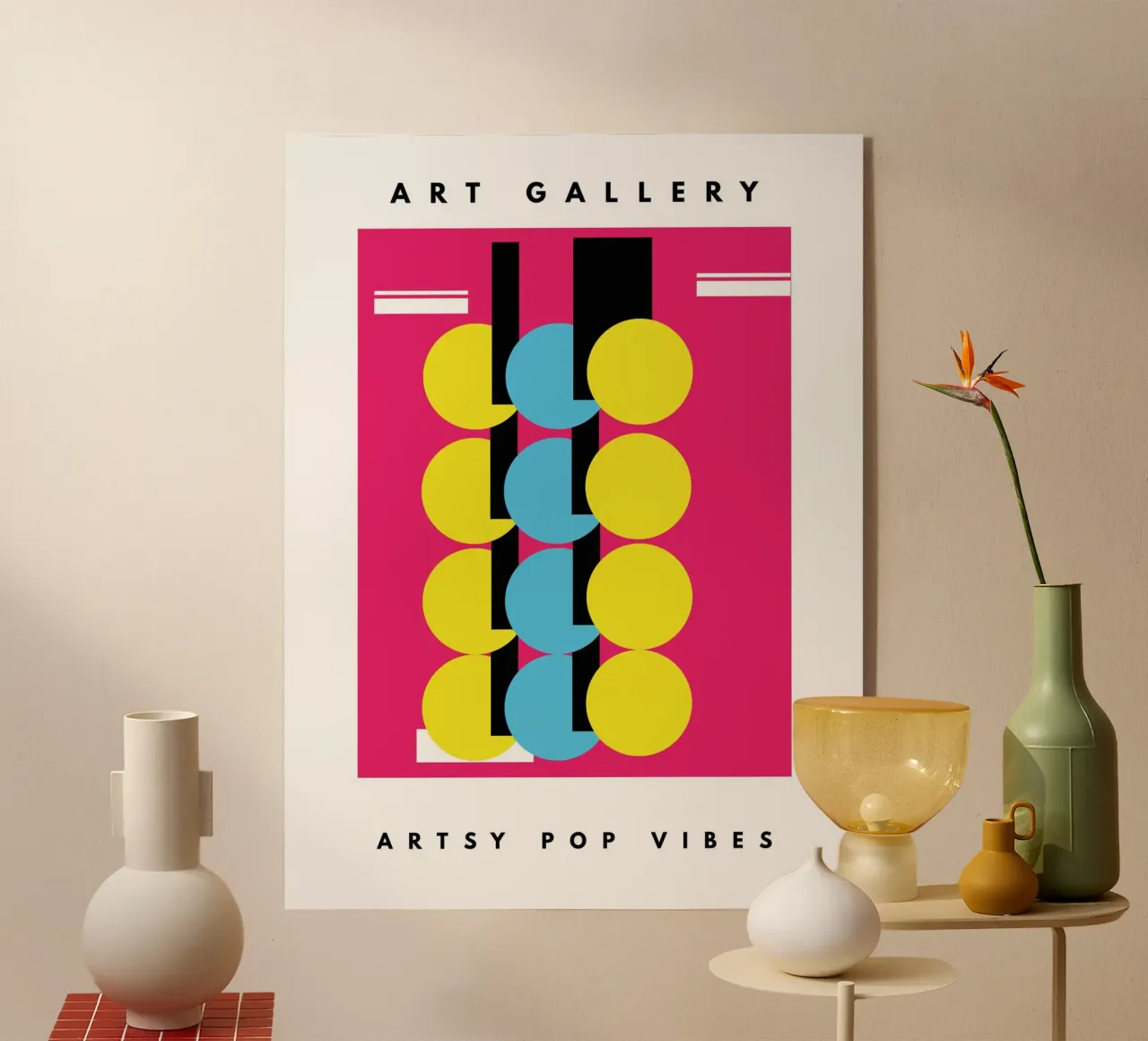 Artsy Pop Vibes plexiglass da Mathudace Créas