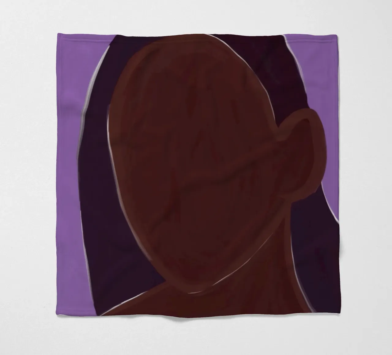 Afro Binta coperta in pile da Mathudace Créas