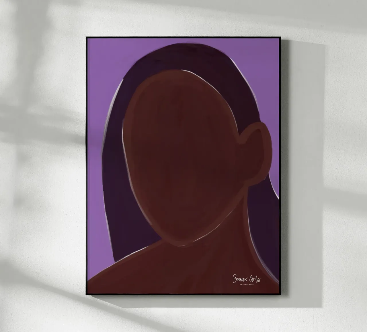 Afro Binta plexiglass da Mathudace Créas