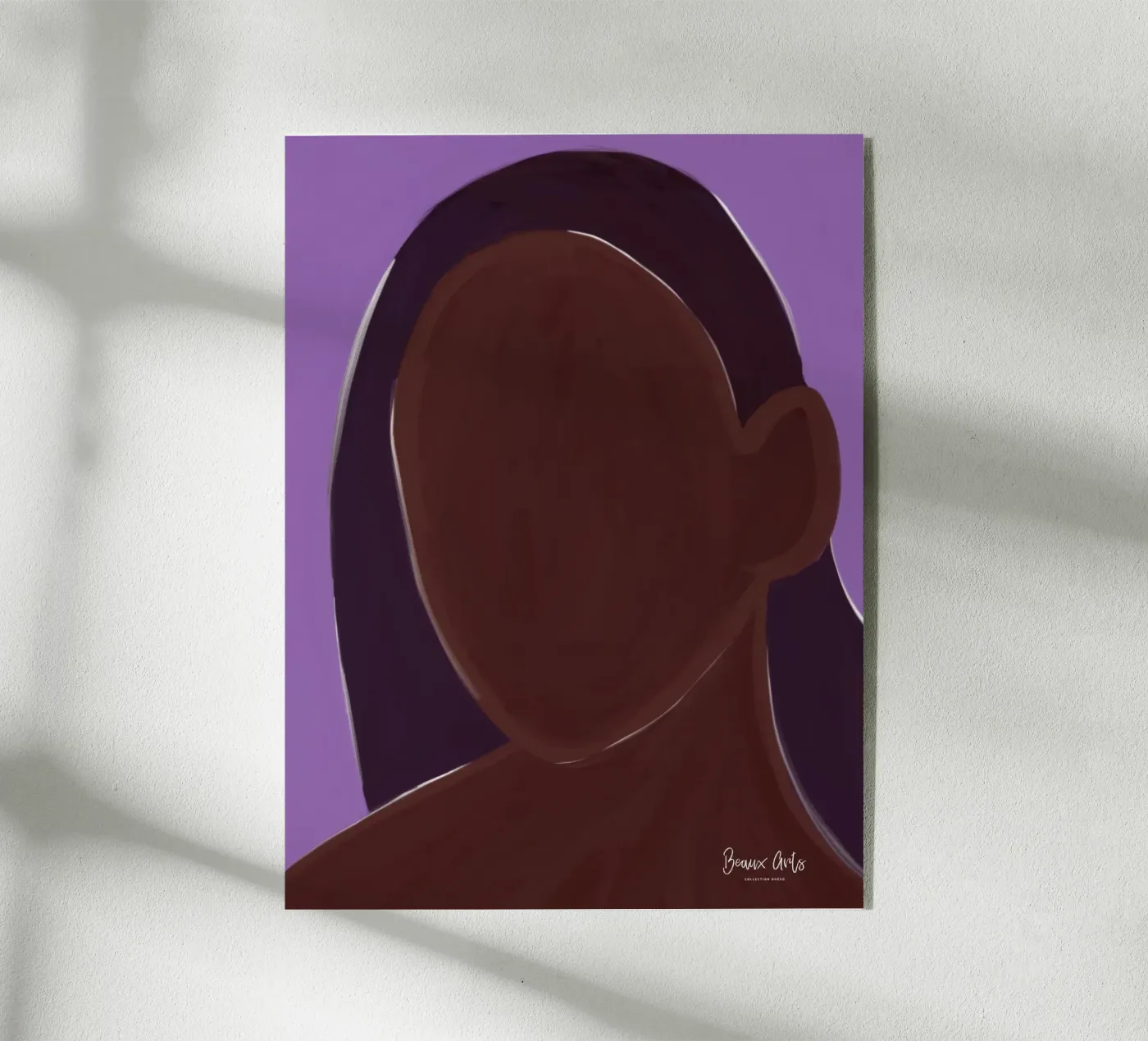 Afro Binta plexiglass da Mathudace Créas