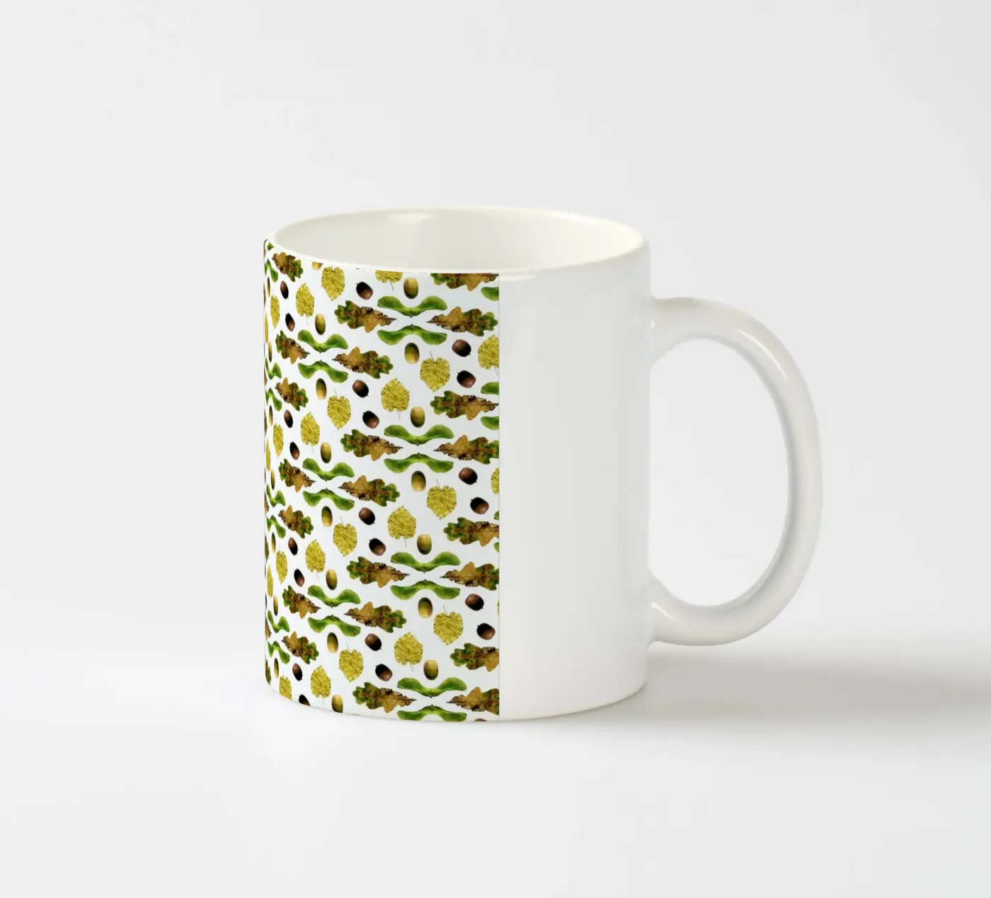 PATTERN AUTUNNALE III ceramic mug by Elena Veronese