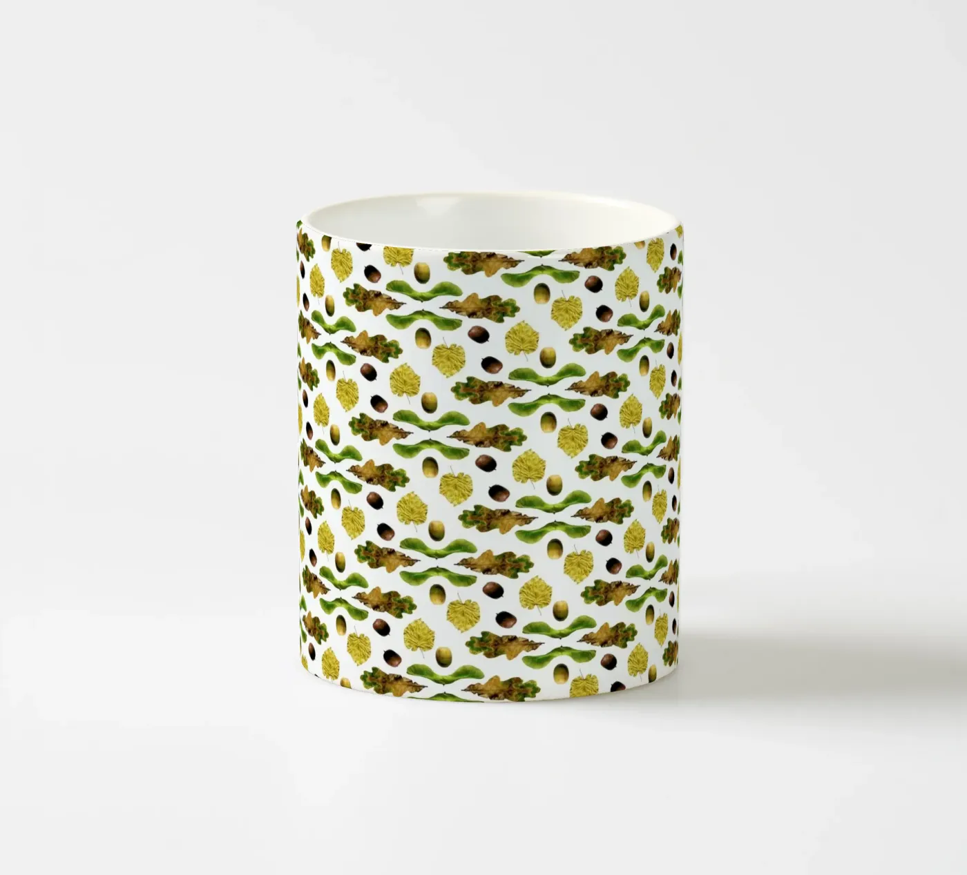 PATTERN AUTUNNALE III ceramic mug by Elena Veronese