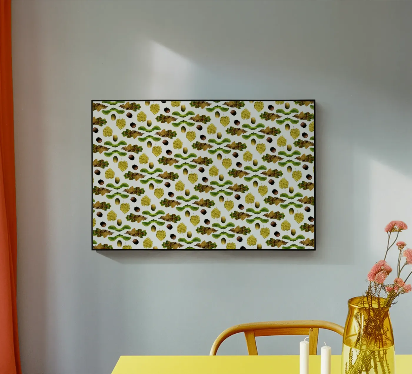 PATTERN AUTUNNALE III acryl van Elena Veronese