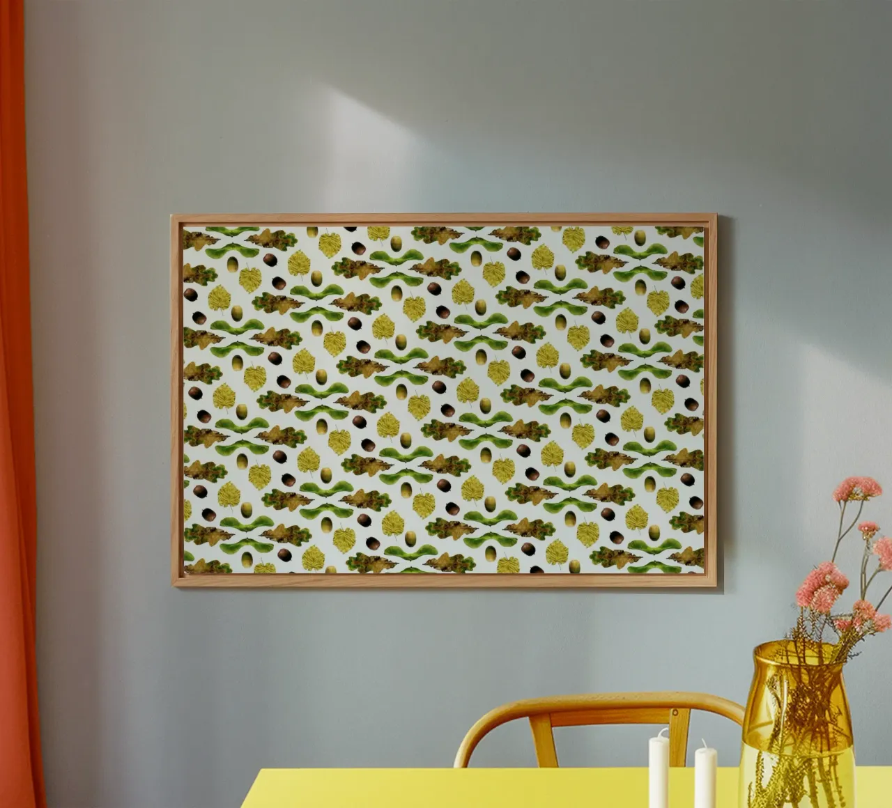 PATTERN AUTUNNALE III alluminio dibond da Elena Veronese