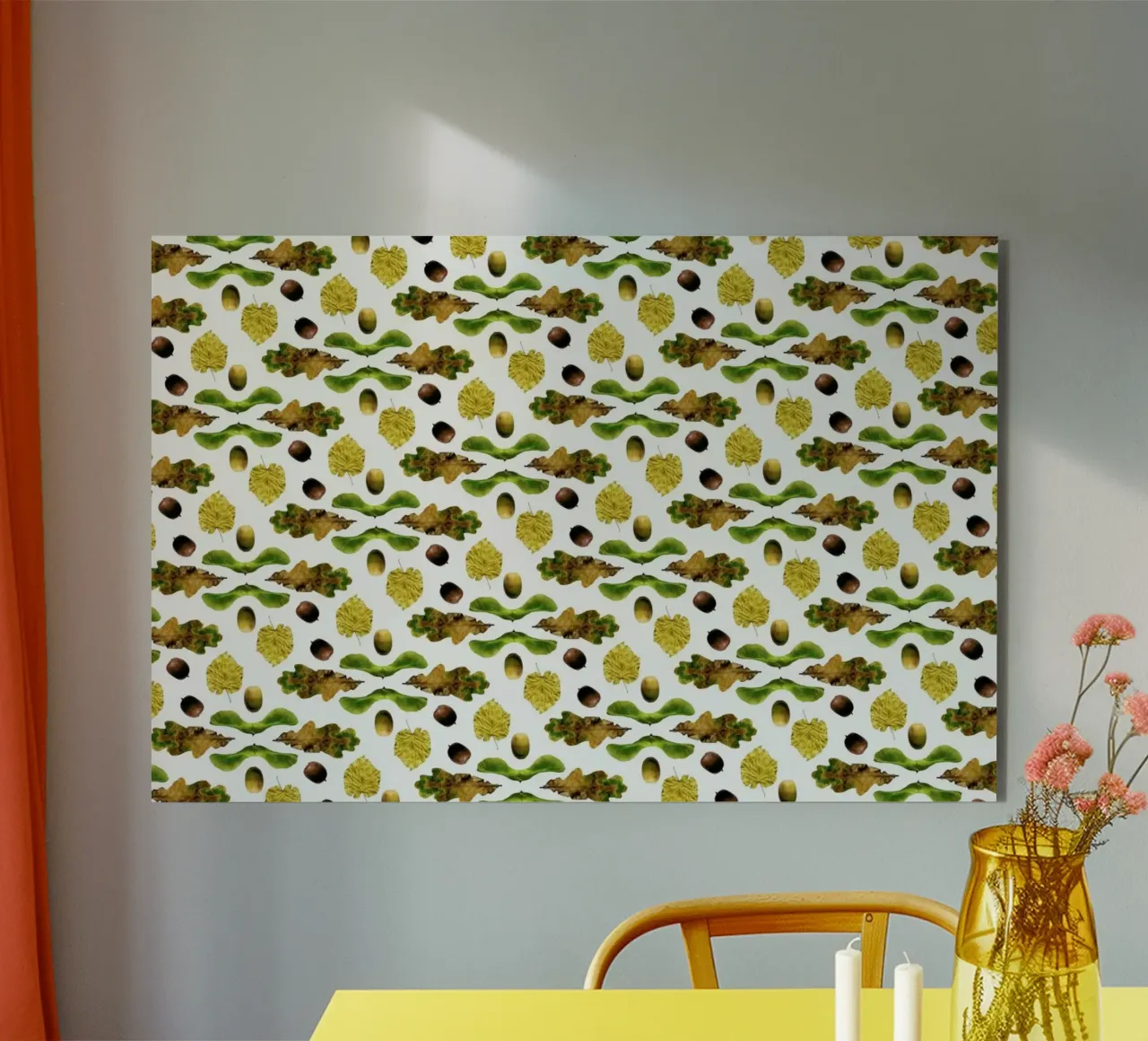 PATTERN AUTUNNALE III alluminio dibond da Elena Veronese