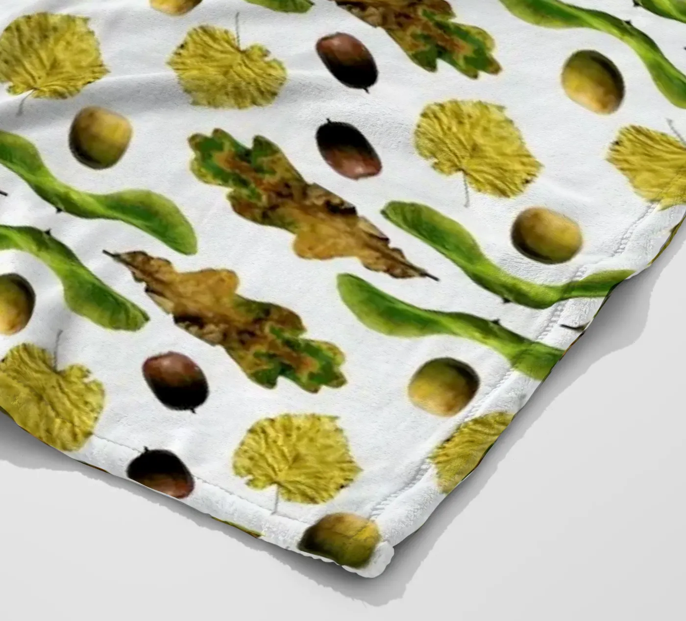 PATTERN AUTUNNALE III Fleecedecke von Elena Veronese