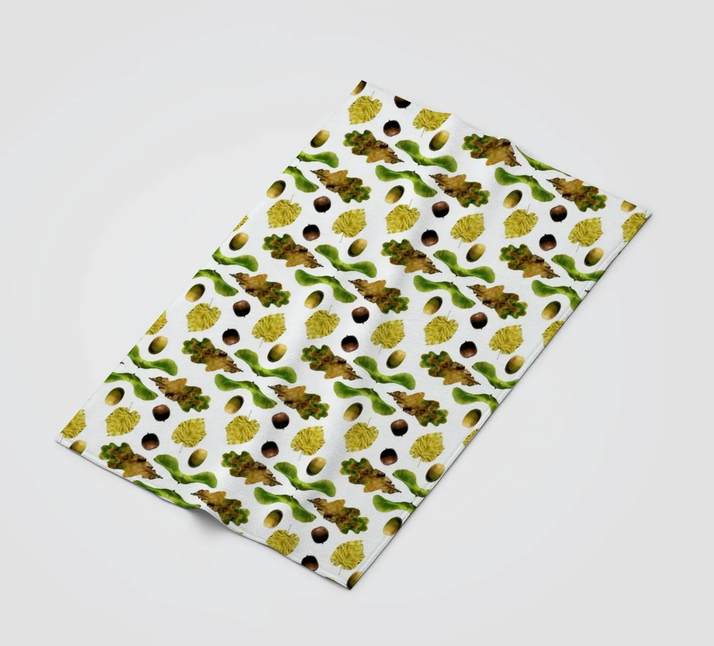 PATTERN AUTUNNALE III Fleecedecke von Elena Veronese