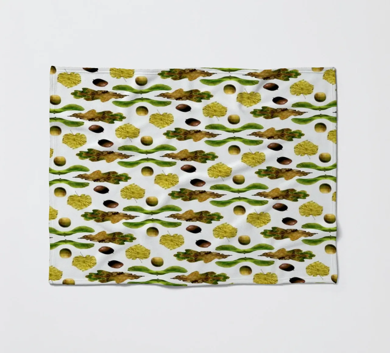 PATTERN AUTUNNALE III coperta in pile da Elena Veronese