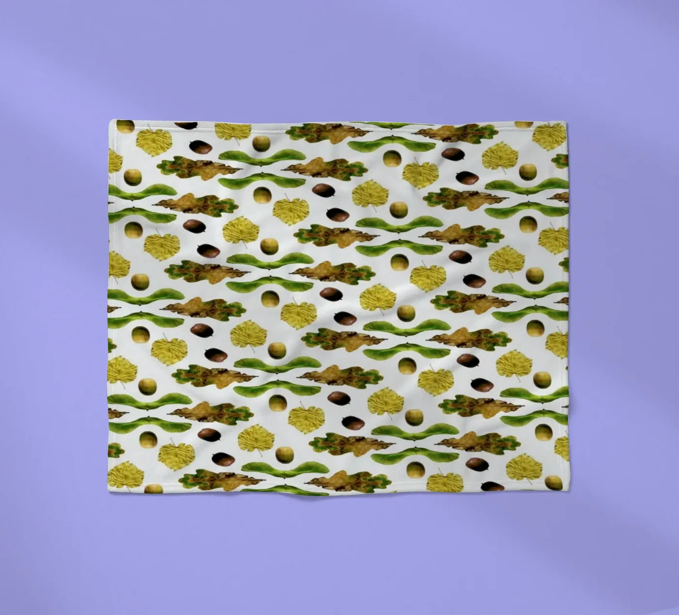 PATTERN AUTUNNALE III Fleecedecke von Elena Veronese