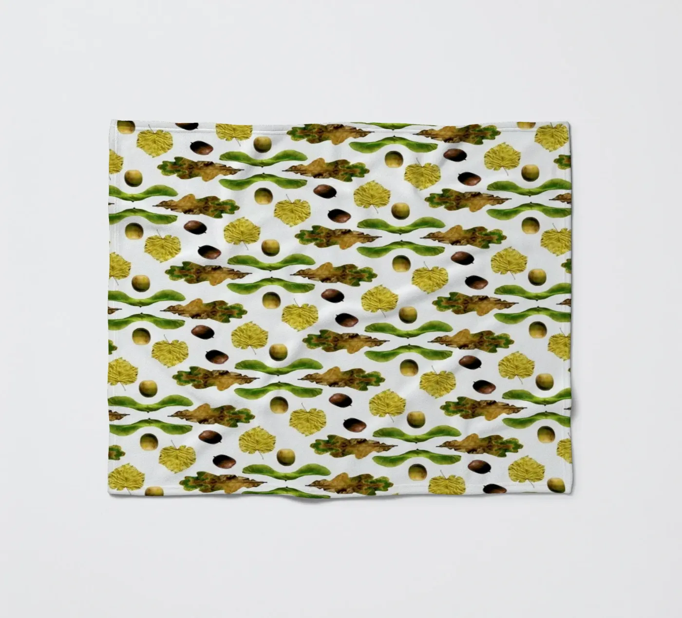 PATTERN AUTUNNALE III Fleecedecke von Elena Veronese