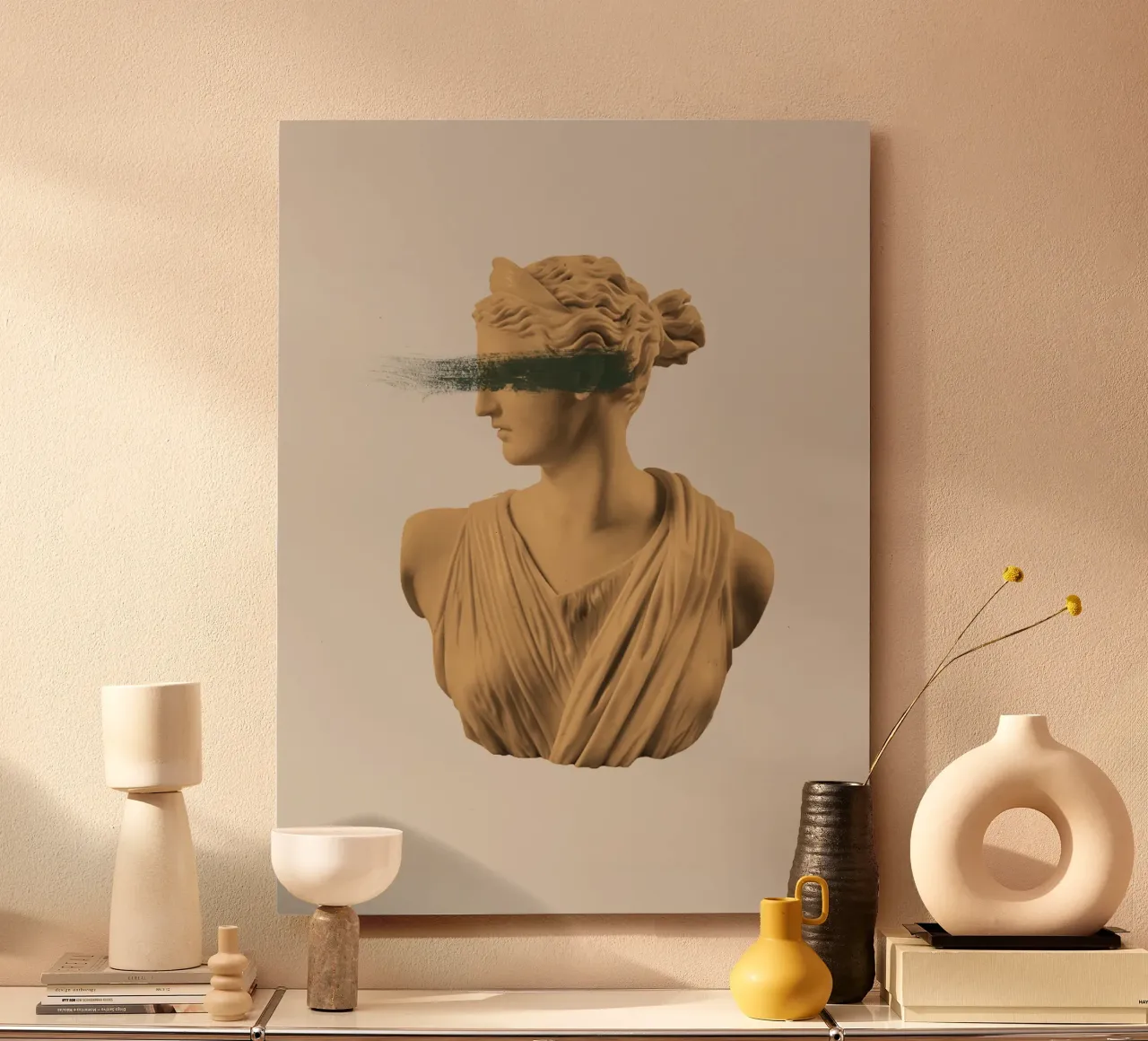 Artemis Goddess alluminio dibond da GraceDigitalArtCo